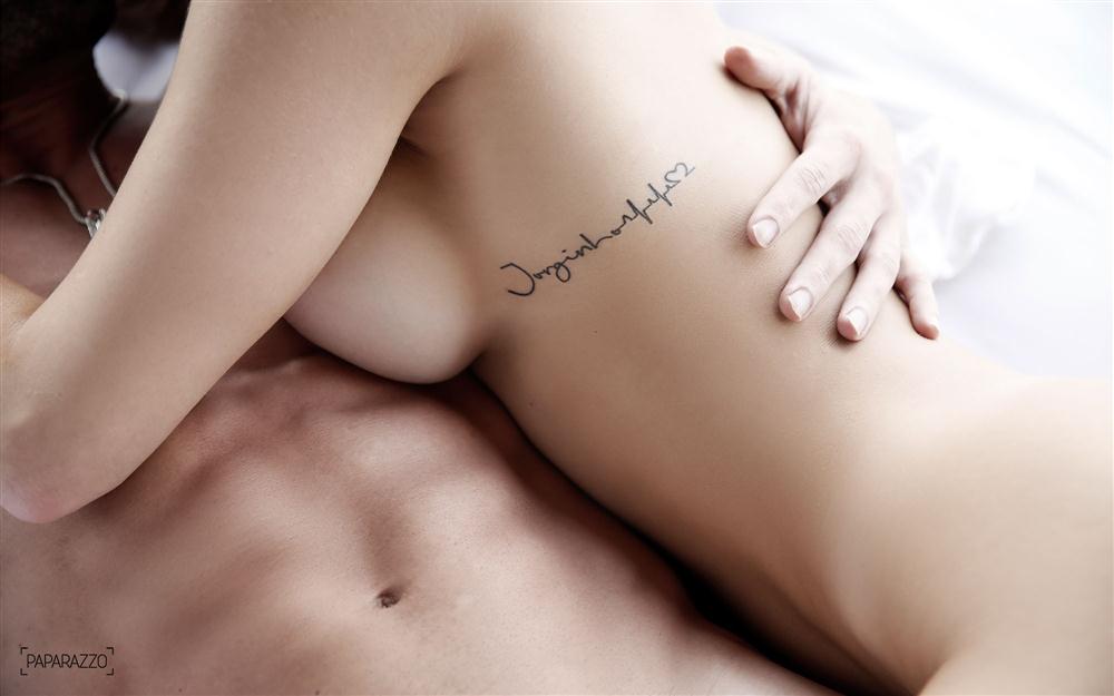 Laura Keller e Jorge Sousa pelados juntos no Paparazzo (3)